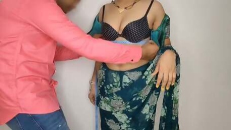 Komal ka blouse telar ne dhila sil dia dubara nap le ke silaya