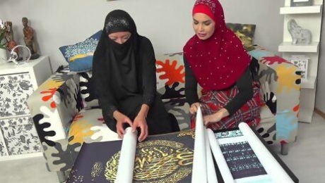 Muslim slut fucks for posters